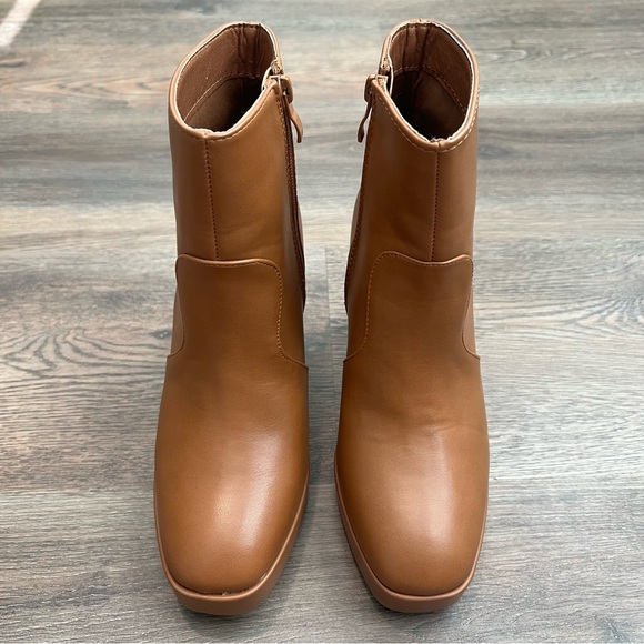 Windsor Top Moda On The Go Block Heel Platform Booties Size 7 - Picture 5 of 9